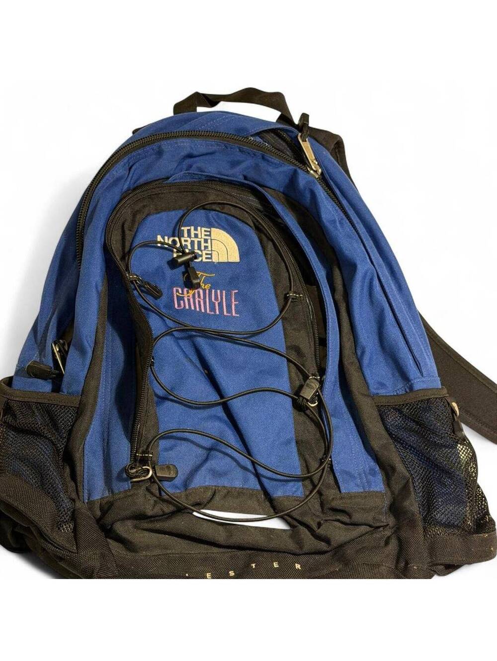 The North Face Jester Blue and Black Backpack